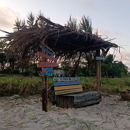Chales Suites Pe Na Areia Guaibim Bagian luar foto
