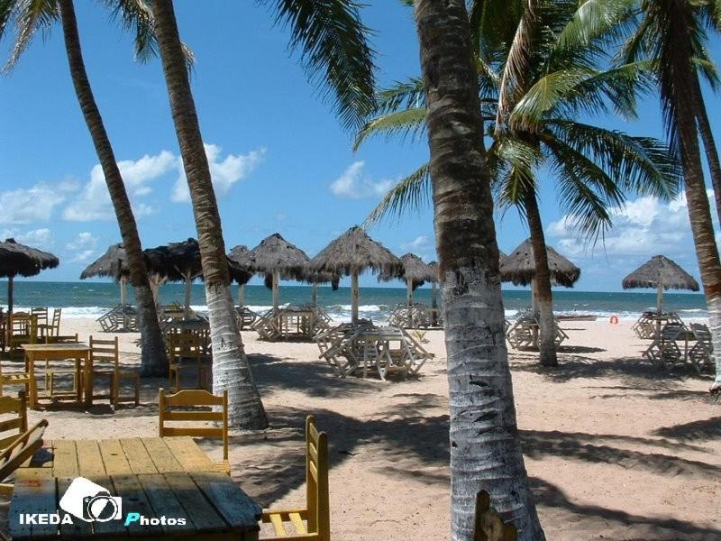 Chales Suites Pe Na Areia Guaibim Bagian luar foto