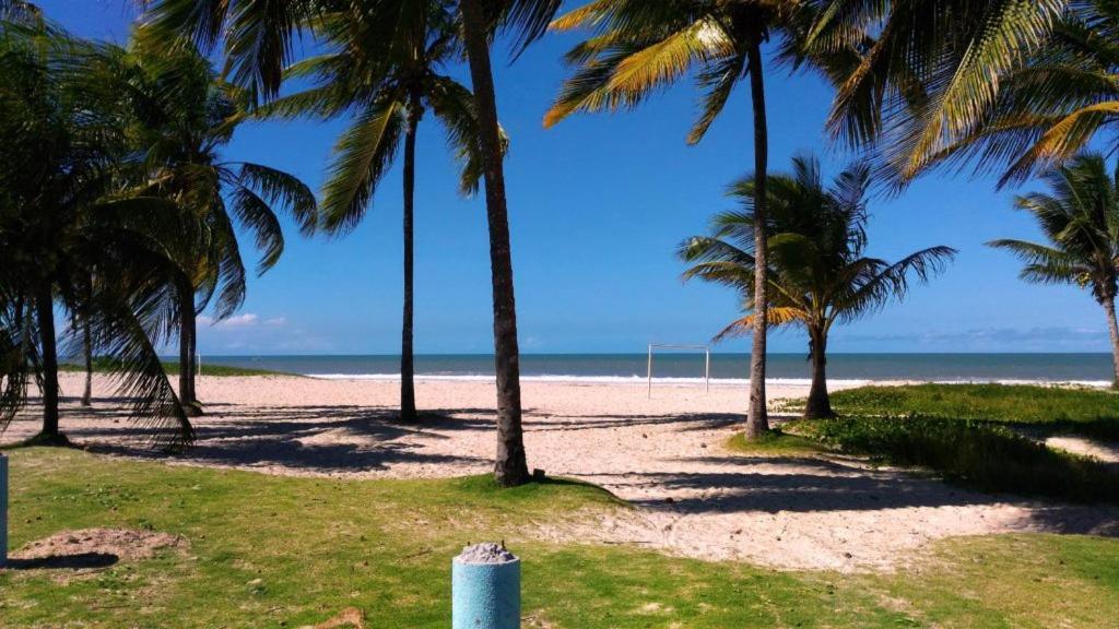 Chales Suites Pe Na Areia Guaibim Bagian luar foto