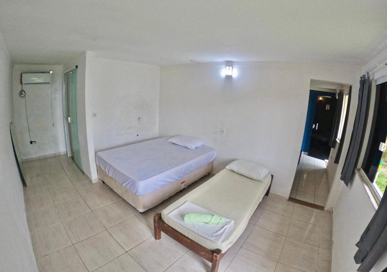 Chales Suites Pe Na Areia Guaibim Bagian luar foto