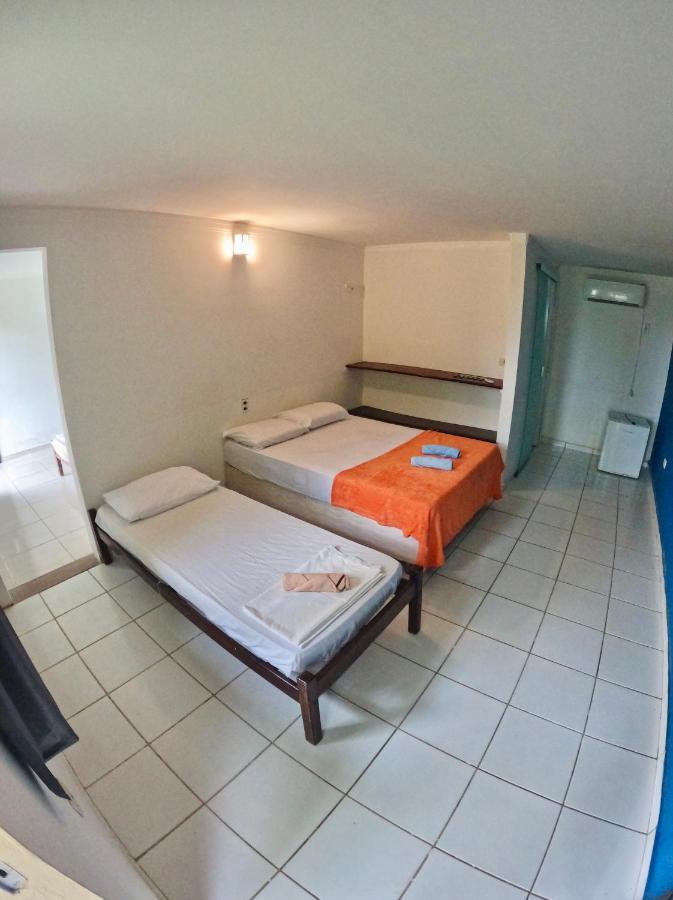 Chales Suites Pe Na Areia Guaibim Bagian luar foto