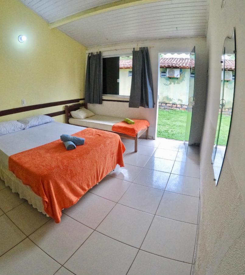 Chales Suites Pe Na Areia Guaibim Bagian luar foto