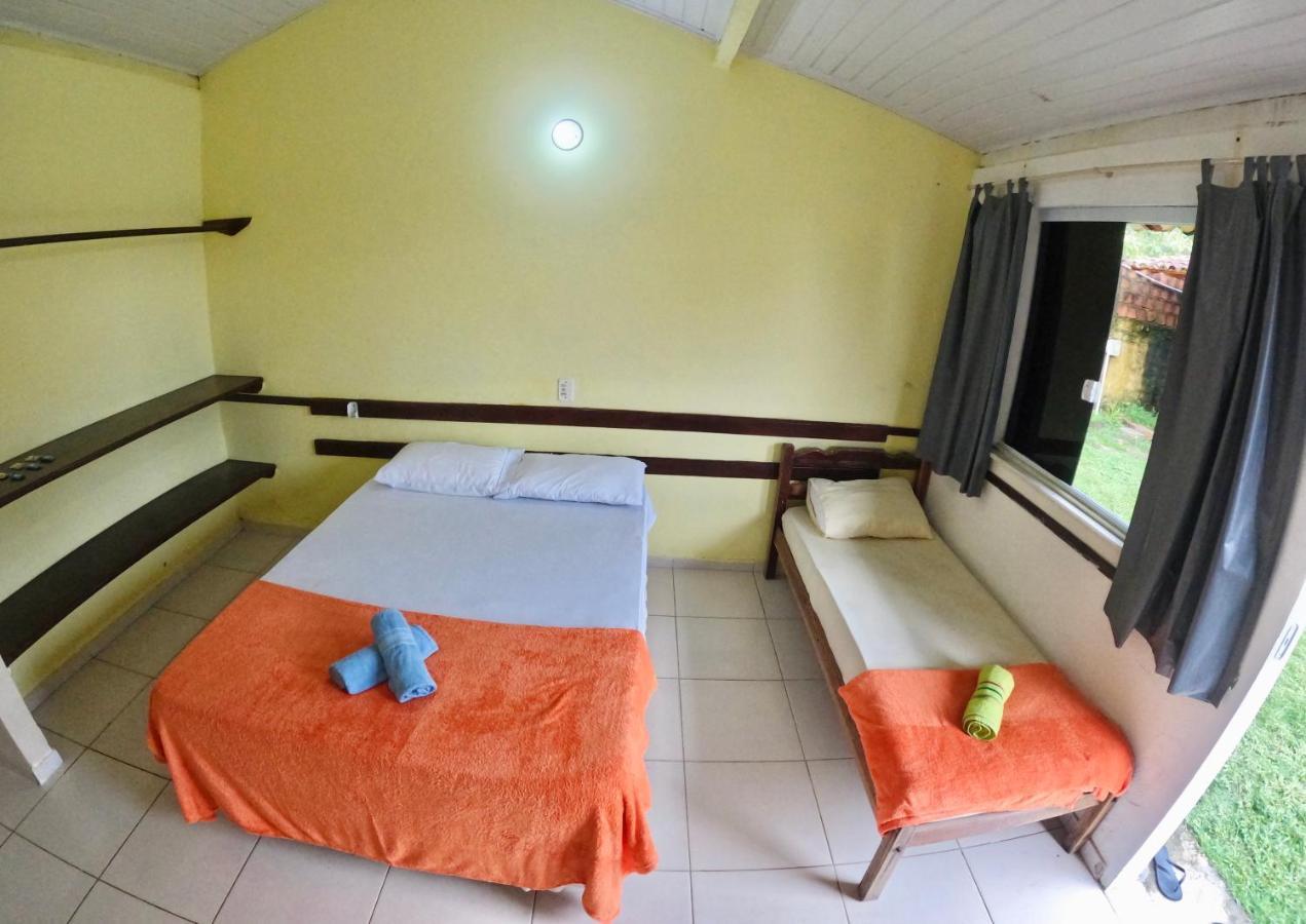 Chales Suites Pe Na Areia Guaibim Bagian luar foto